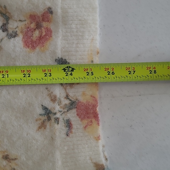 NWT Joie Cream Floral Knit Sweater size 3X - Picture 8 of 8